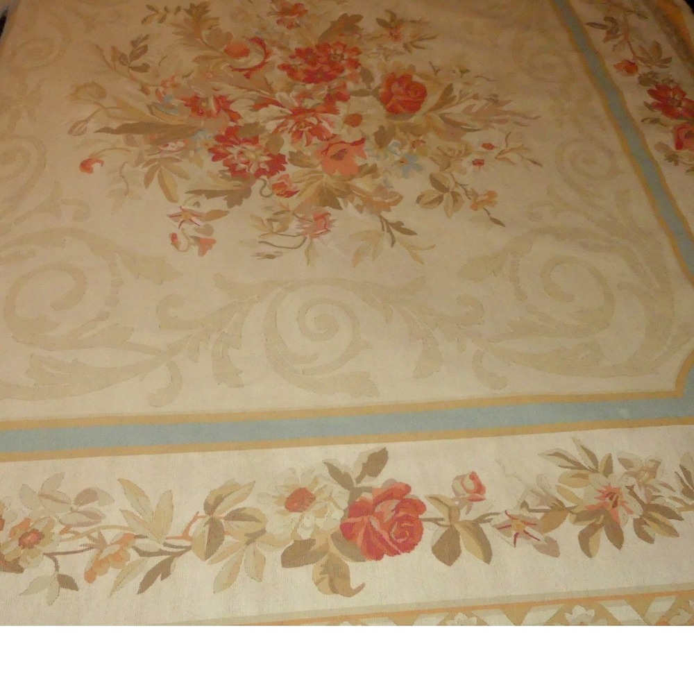 Ralph Lauren Home Aubusson Floral King Duvet Cover Fresnel Made in Italy - Picture 3 of 12